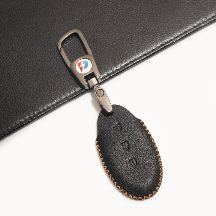 Lather Key Cover Nissan-54