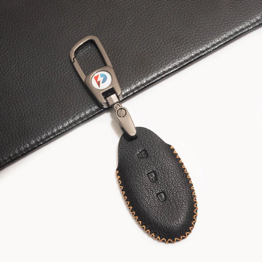Lather Key Cover Nissan-54