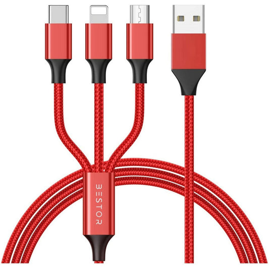 3-in-2 Fast Mobile Charging Cable