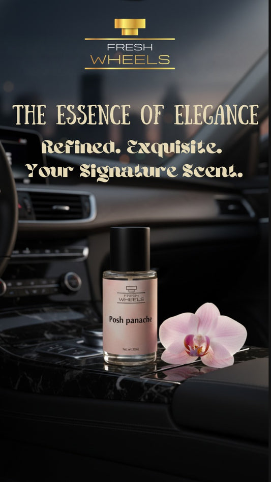 Fresh Wheels Posh Panache – Elegant Signature Car Fragrance